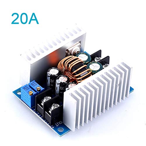 Product Cover WHDTS 20A Power Supply Module DC-DC 6V-40V to 1.2V-35V Step Down Buck Converter Adjustable Buck Adapter CVCC Constant Voltage Constant Current Converter LED Driver