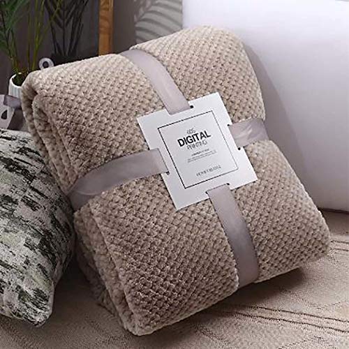 Product Cover Masite Super Soft Flannel Blanket Solid Fleece Children Blanket Sofa Office Travel Use Throws