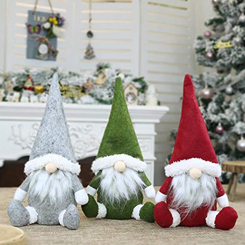 Product Cover Dethler Faceless Santa Doll Window Decoration Christmas Decorations Gift Ornaments