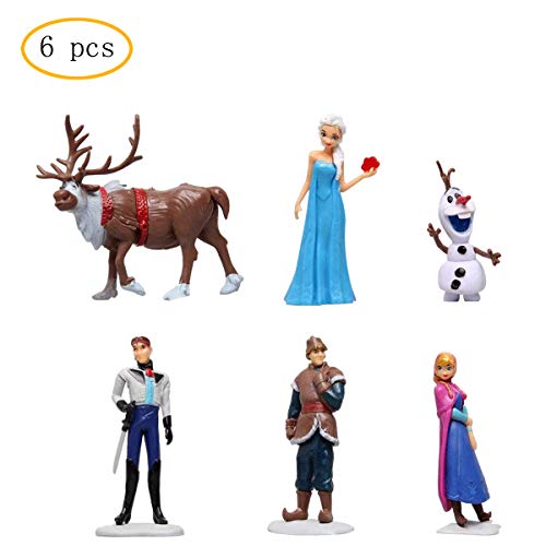 Product Cover Frozen Cake Toppers for Kids Baby Shower Birthday Party Cake Decoration