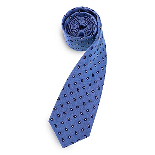 Product Cover Men's Pure Silk Ties Business Formal Checkered Polka Dot Classic Neckties (5 Designs)