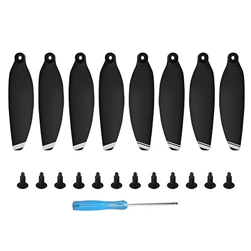 Product Cover gouduoduo2018 8pcs Mavic Mini Prop 4726F Propellers Lightweight Foldable Low Noise for DJI Mavic Mini Accessories (Silver tip)