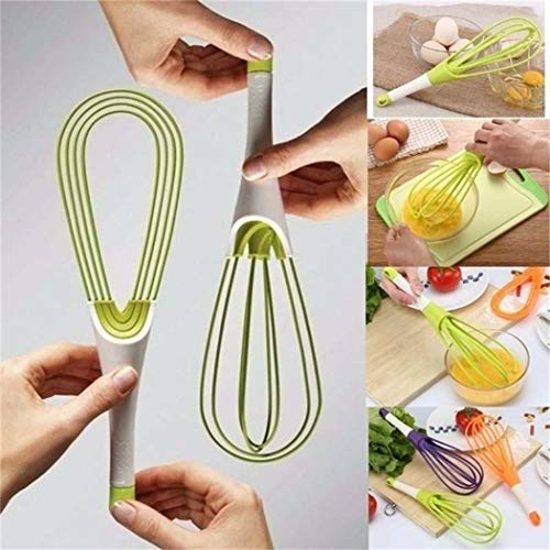 Product Cover MUDEREK 1Pc Multi-functional Rotatable Egg Whisk Hand Mixer Beater Kitchen Cooking Tool Whisks