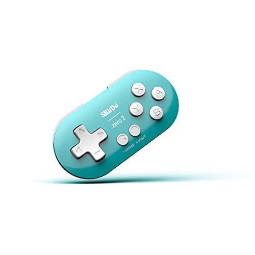 Product Cover 8Bitdo Zero 2 Bluetooth Gamepad（Turquoise Edition） - Nintendo Switch