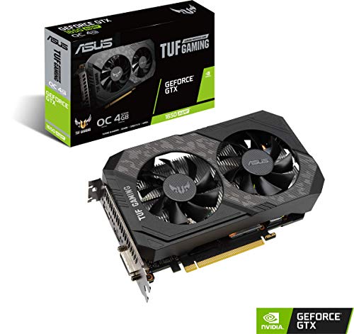 Product Cover Asus TUF Gaming GeForce GTX 1650 Super Overclocked 4GB Edition HDMI DP DVI Gaming Graphics Card (TUF-GTX1650S-O4G-GAMING)