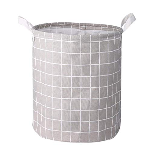 Product Cover ladiy Cotton Linen Storage Bin Folding Laundry Clothes Basket Organizer Shelf Baskets
