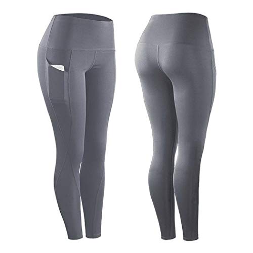 Product Cover foulon Women Solid Breathable Comfortable Yoga Pants Leggings Active Pants