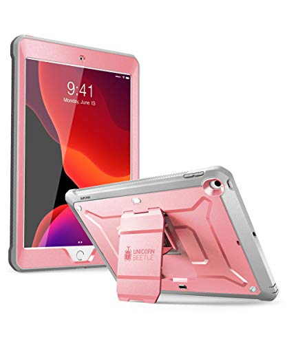 Product Cover SUPCASE Designed for iPad 10.2 2019 Case, [Unicorn Beetle Pro Series] with Built-in Screen Protector and Dual Layer Full Body Rugged Protective Case for iPad 10.2 Inch 2019, iPad 7th Generation (Rose)
