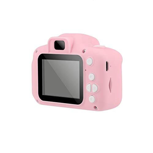 Product Cover Digital Camera for Kids,LOMONER 2.0 LCD Mini Camera HD 1080P Children's Sports Camera Great Gift for Girls Boys Kids Children (Pink)