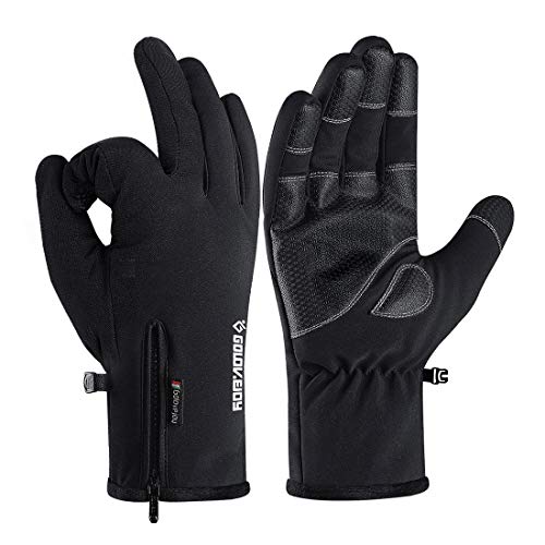 Product Cover -30℉ 100% Waterproof Winter Gloves for Men 10 Touch Screen Fingers for Ski Snow