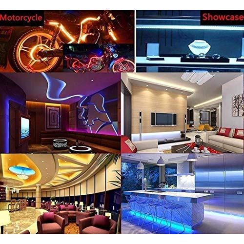 Product Cover Feriay 3528 SMD RGB Color Changing LED Strip Light with 44key Remote Controller Indoor String Lights