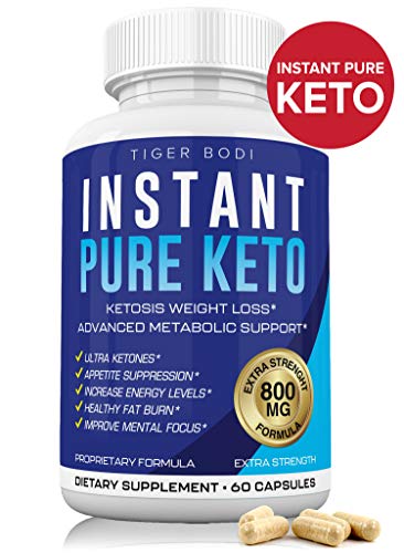 Product Cover Instant Keto Pills As Seen On Shark Tank, Insta Pure Keto Diet Pills Supplement for Energy, Focus, Metabolism Boost - Advanced Exogenous Ketones for Rapid Ketosis - Ketogenic BHB Diet for Men Women