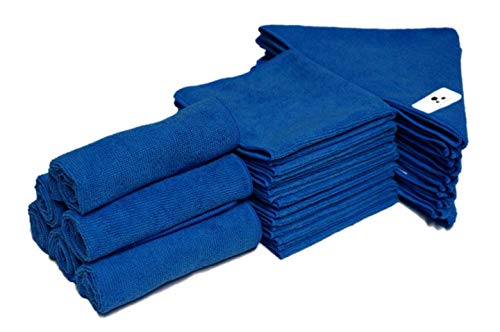 Product Cover MV WARES Microfiber Cloth 25 Pack - All Purpose Cleaning Cloth Designed to Save You time and Money. Eco Friendly