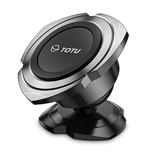Product Cover Car Phone Mount, TOTU Magnetic Car Phone Holder, Universal Adjustable Dashboard Magnetic Car Phone Mount for Mini Tablets and iPhone Xs 11 XR, Samsung S10,Google Pixel 3 XL,LG and More