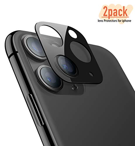 Product Cover Supcase Camera Lens Protector Designed for iPhone 11 pro/11 pro max, [2 Pack] Ultra Thin 9H Hardness Anti-Scratch Tempered Glass Back Camera Lens Cover Film (Gray)
