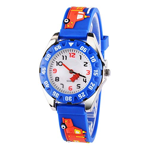 Product Cover Venhoo Kids Watches 3D Cute Cartoon Waterproof Silicone Children Toddler Wrist Watch Time Teacher Birthday Gift for 3-10 Year Boys Girls Little Child