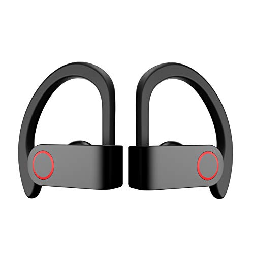 Product Cover Wireless Sport Earbuds, Zictec 5.0 Bluetoot Headphones Stereo Bass Sound TWS Earphones Over Ear Sweatproof Headset 8 Hours Playtime Wireless Earphones with Mic & Charging Case for Running/Working Out
