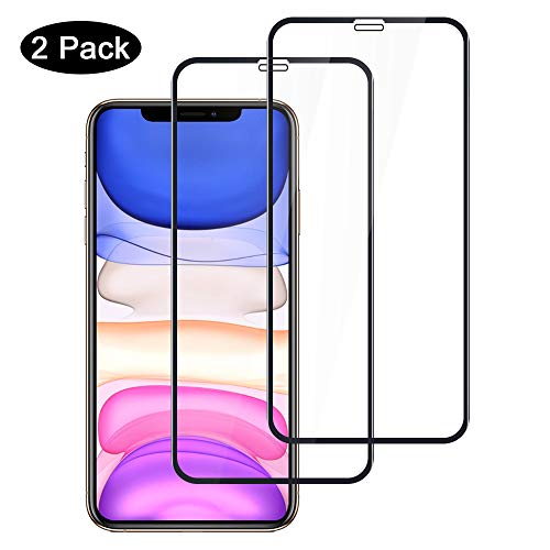 Product Cover [2 Pack] Compatible with iPhone 11 Screen Protector, iPhone XR Screen Protector,Tempered Glass Film for Apple iPhone XR/iPhone 11