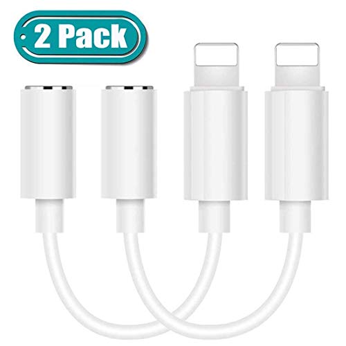 Product Cover [Apple MFi Certified] Lightning to 3.5mm Headphones/Earbuds Jack Adapter Aux Cable Earphones/Headphone Converter Accessories Compatible with iPhone 11/Xs MAX/XR/X/8/8 Plus/7/ipad/iPod Support iOS 13