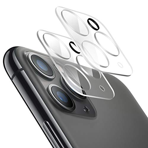 Product Cover Tuopuna [3 Packs] Camera Lens Screen Protector for iPhone 11 Pro Max, Tempered Glass Film for Apple Lens Screen for iPhone 11 Pro - Clear