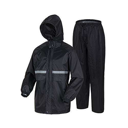 Product Cover LiuHong Rain Coats for Men Lightweight Waterproof Rain Suit for Motorcycle Golf Fishing(Jacket&Pants)