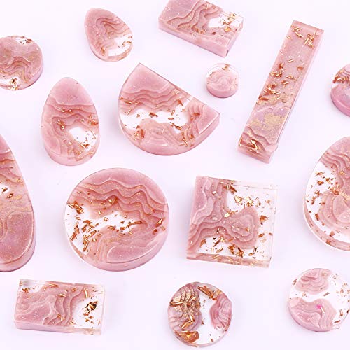 Product Cover LET'S RESIN Island Resin Molds, 4PCS Ocean Style Silicone Molds, Jewelry Epoxy Resin Molds for Pendant, Necklace, Resin Crafts DIY