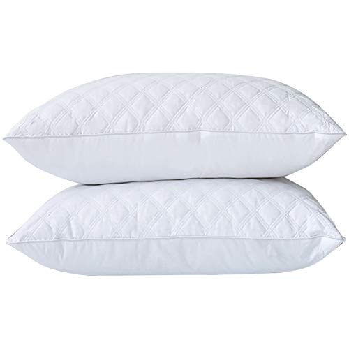 Product Cover Set of 2 - Premium Down Pillow for Sleeping from Ssup Claen | Luxury Adjustable Loft Pillow - Hypoallergenic Pillow for Side and Back Sleeper (King)