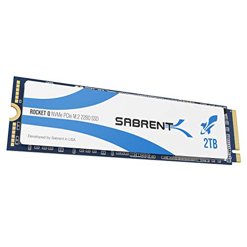 Product Cover Sabrent Rocket Q 2TB NVMe PCIe M.2 2280 Internal SSD High Performance Solid State Drive R/W 3200/2900MB/s (SB-RKTQ-2TB)