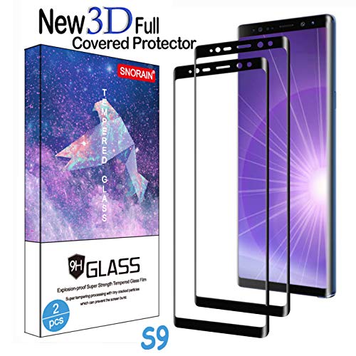 Product Cover Galaxy S9 Screen Protector,(2-Pack) Tempered Glass Screen Protector [Force Resistant up to 11 pounds] [Full Screen Coverage] [Case Friendly] for Samsung S9(Released in 2018)