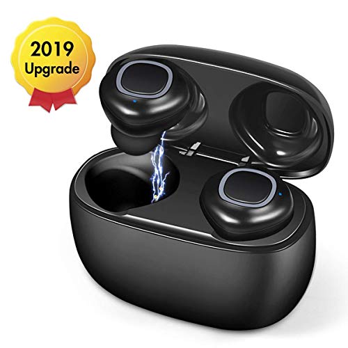 Product Cover Wireless Earbuds, 3D Stereo Sound Wireless Headphones Touch Control Wireless Sport Earbud with Breathing Mini in-Ear Sports Earphones Noise Cancelling Headsets, Bluetooth Earbuds Upgrade 5.0