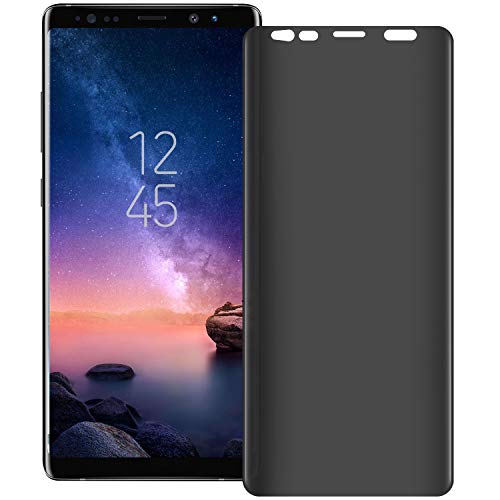 Product Cover Galaxy Note 9 Privacy Screen Protector, Frozen ic 3D Curved [2019 Upgrade Version] Anti-spy Tempered Glass Screen Film 9H Hardness Anti-Scratch Anti-Peep Shield,for Samsung Galaxy Note 9