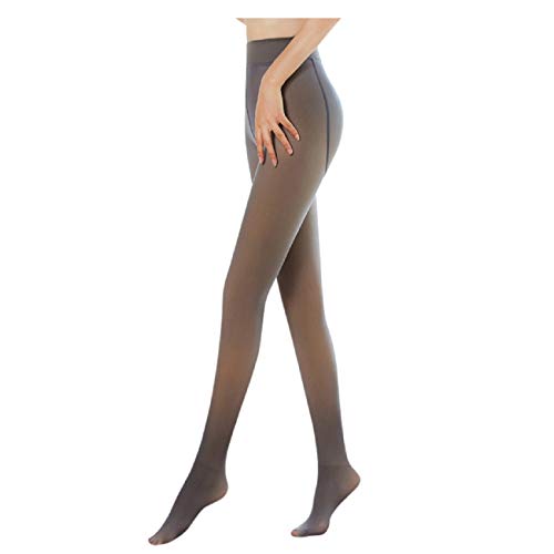 Product Cover Nicolarisin Women's Pantyhose Tights Fake Translucent Panty Hose Fleece Lined