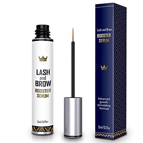 Product Cover Natural Lash Growth Serum - USA Made Eyebrow Growth Enhancer - Eyelash Booster to Grow Longer Eyelashes - Lash Boost & Brow Enhancing Serum