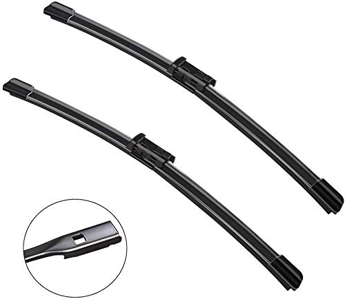 Product Cover 2 factory wiper for 2009-2019 Audi A4 S4 Q5 SQ5 Q3 A5 S5 RS5 Original Equipment Replacement Wiper Blade Set - 24