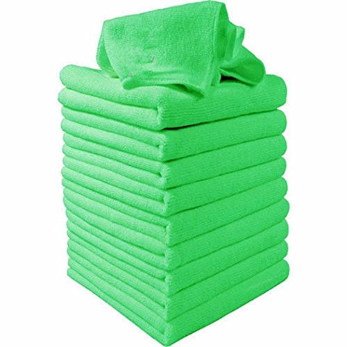 Product Cover DREZZED Microfiber Cloth Cleaning Towels (Pack of 5) for Fine Auto Finishes, Interior, Kitchen, Bathroom Paper Towels
