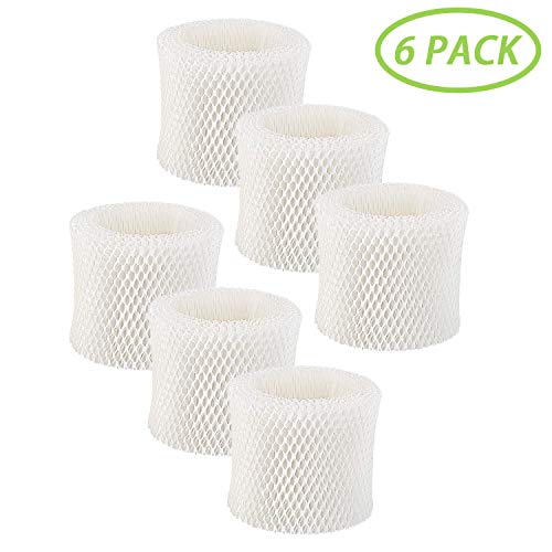 Product Cover IOYIJOI Humidifier Filter for Honeywell HAC-504, HAC-504AW Series and Filter A, HCM-300, HCM-500, HCM-600, HCM-700, HCM-1000, HCM-2000 and Other Cool Mist Humidifiers (6 Pack)