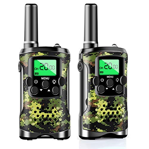 Product Cover Car Guardiance Walkie Talkies for Kids, Toys for 3-12 Year Old Boys 22 Channel 3 Mile Long Range Kids Toys & Kids Walkie Talkies, & Top Toys for 3 4 5 6 7 8 9 Year Old Boy & Girls