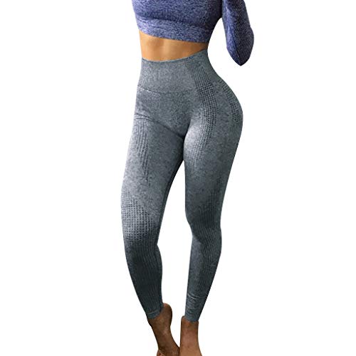 Product Cover ZEFOTIM Women Hip Seamless Jacquard Point High Waist Speed Dry Pants Fitness Yoga Pants