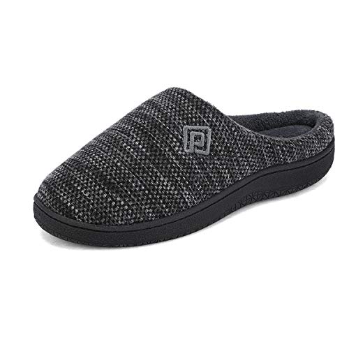 Product Cover DREAM PAIRS Men's Memory Foam Slippers Comfort Knitted Fabric Closed Toe Non-Slip Indoor/Outdoor House Shoes