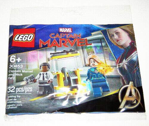 Product Cover LE Lego Set #30453 Captain Marvel and Nick Fury 2020 Limited Edition Polybag