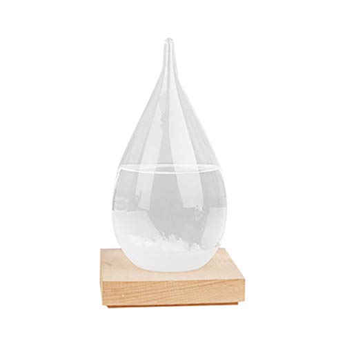 Product Cover Weather Crystal Bottle Drop Water Shape Glass Decor home Gift
