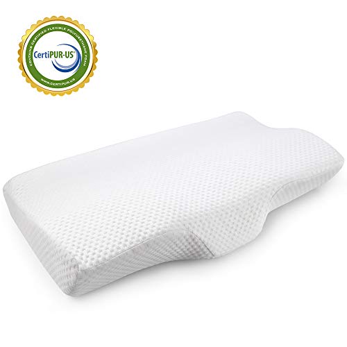 Product Cover OCESOPH Memory Foam Pillow，Pillow for Sleeping，Orthopedic Sleeping Pillows, Cervical Pillow for Neck Pain, Bed Pillow for Sleeping - for Side Sleepers, Back and Stomach Sleepers