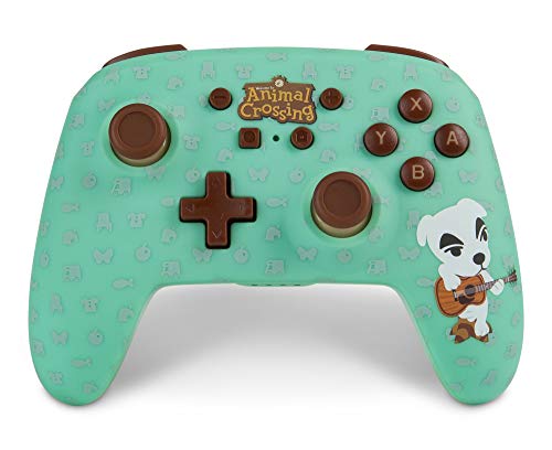 Product Cover POWER A Enhanced Wireless Controller for Nintendo Switch - Animal Crossing: K.Slider - Nintendo Switch