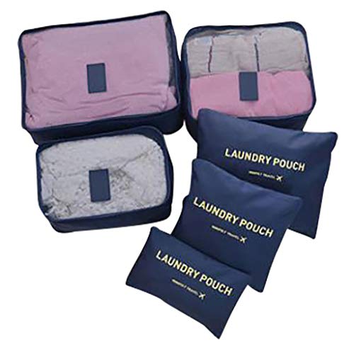 Product Cover 6 Set Multi-functional Waterproof Clothing Underwear Shoes Storage Bag Luggage Bag Travel Bag EAZsyn8