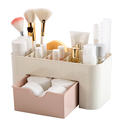 Product Cover Makeup Organizer Cosmetic Storage, Saving Space Desktop Comestics Makeup Storage for Brushes Palettes Lipsticks